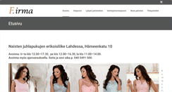 Desktop Screenshot of f-irma.fi